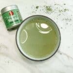 How to make a stress relieving adaptogenic matcha latte recipe.