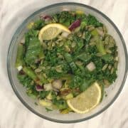 Simple & Delicious Lemon Kale Salad Recipe