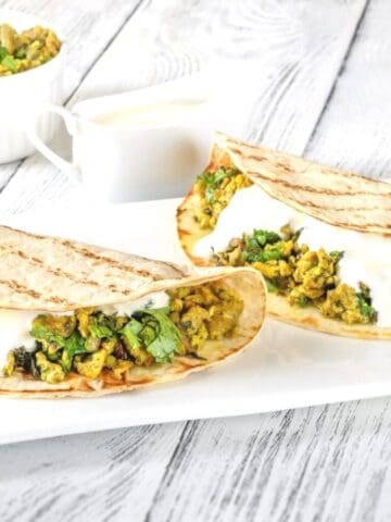 How to Make Anti-Inflammatory Indian Breakfast Egg Wrap