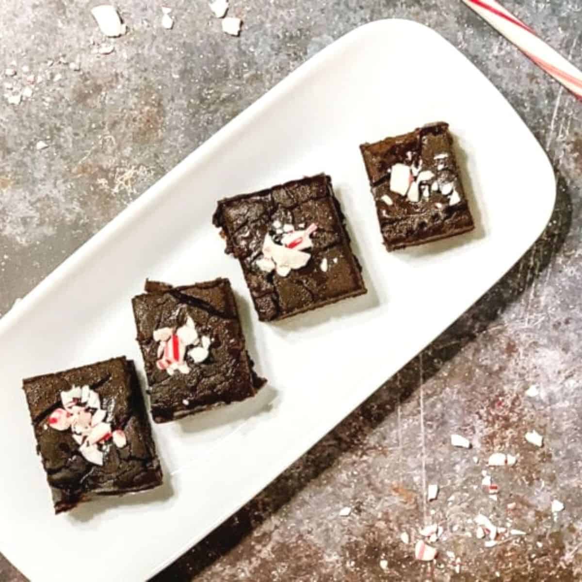 How to Make Easy Gluten-Free Peppermint Black Bean Brownies