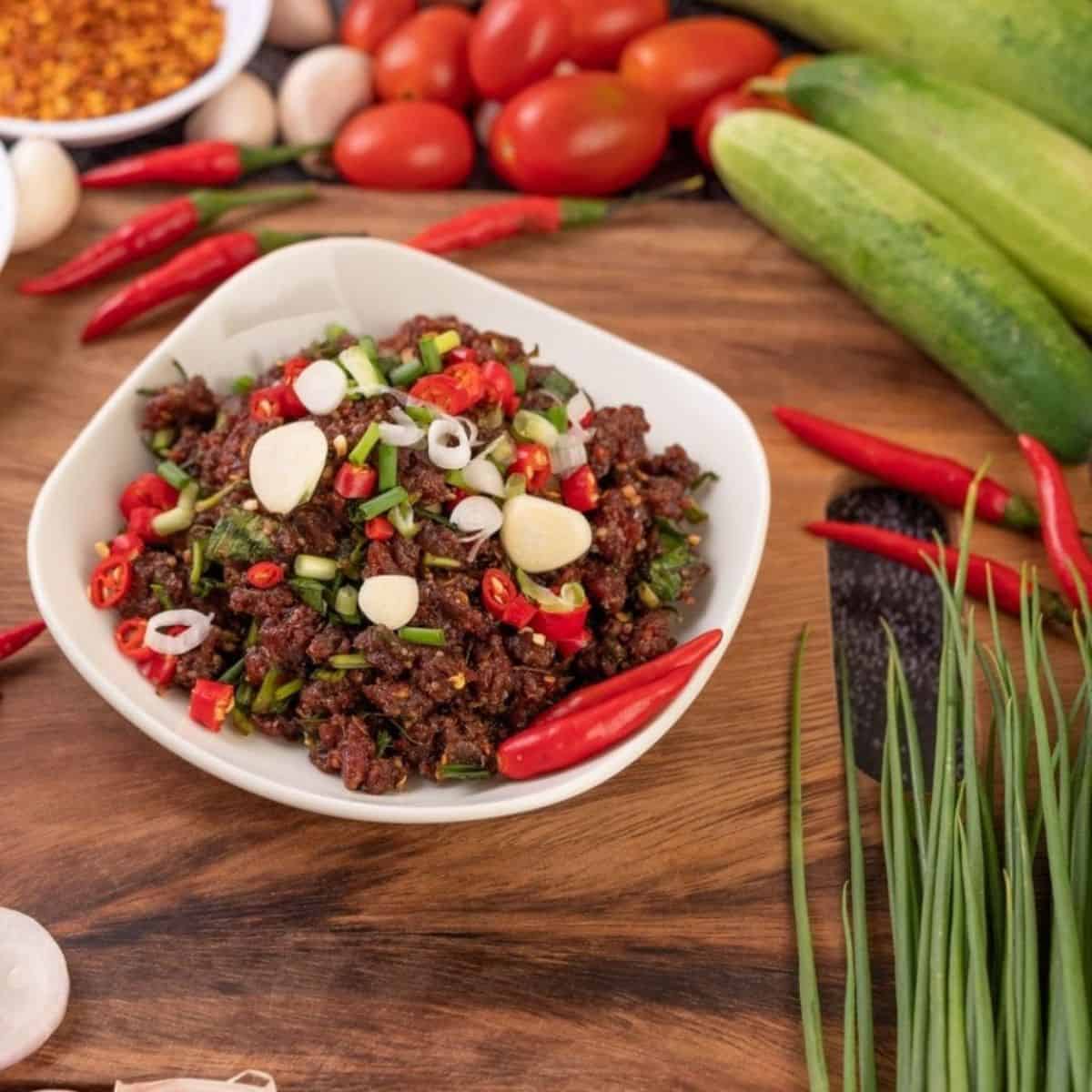 Simple Keto-Friendly Healthy Beef Taco Salad Recipe
