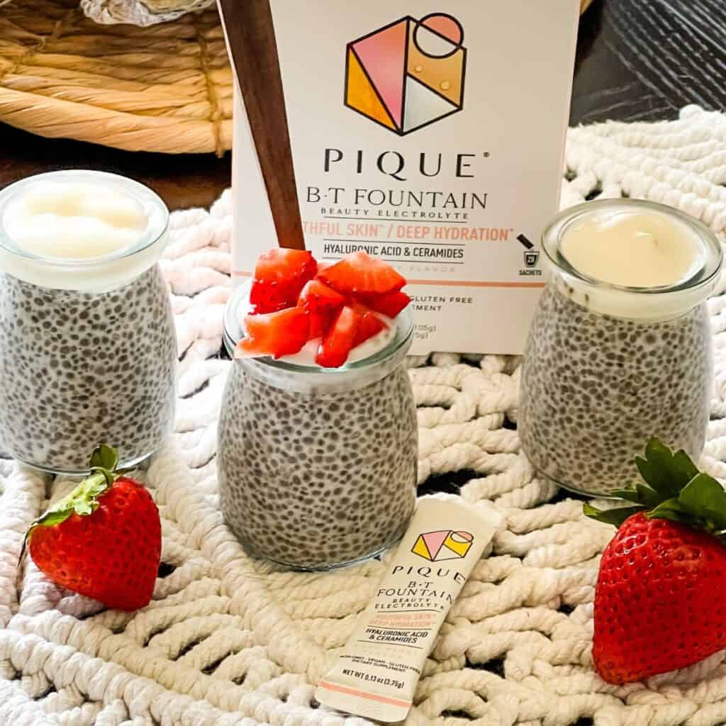 Radiant Beauty Chia Seed Pudding Recipe.