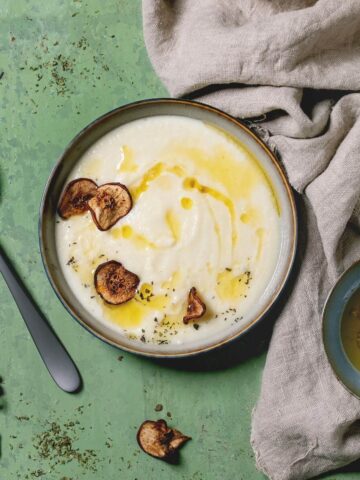 Best soup for digestive problems, gut healing soup made with parsnips and cream.