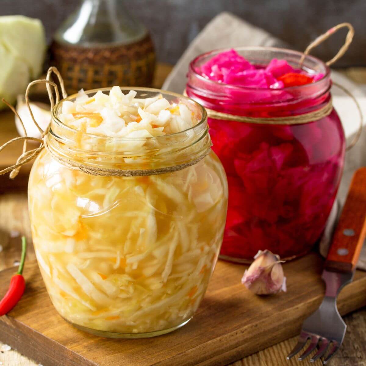 How to make sauerkraut, gut healthy fermented recipe