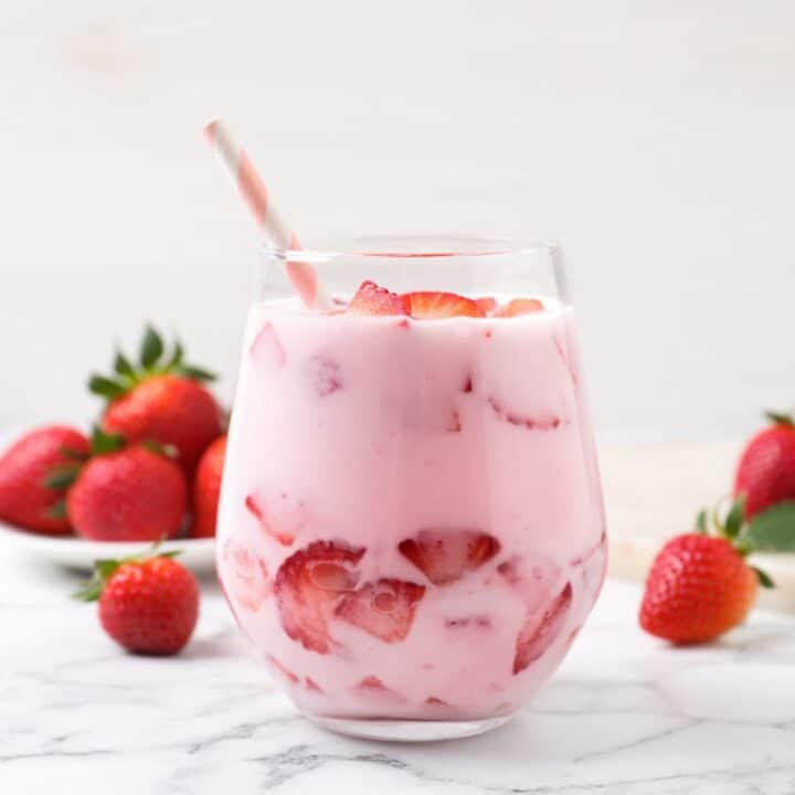 Korean Strawberry milk
